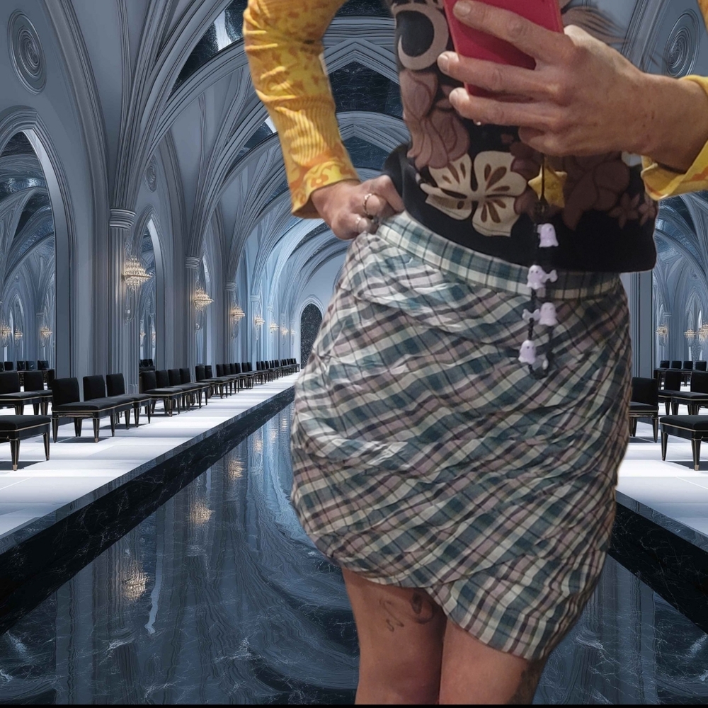 ISABEL MARANT Birdie Ruches Mini Skirt - Picture 2 of 12